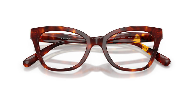 Coach HC6290U in Walnut Tortoise / Demo Lens (5938) - Alternate View
