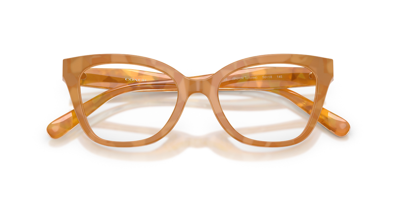 Coach HC6290U in Blonde Tortoise / Demo Lens (5939) - Alternate View