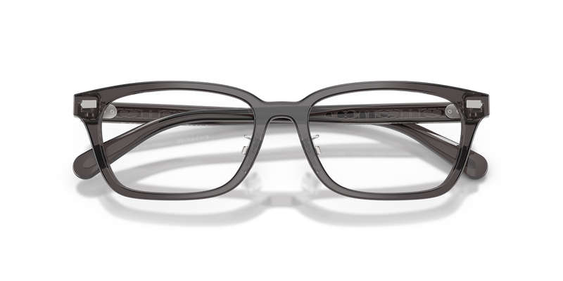 Coach HC6296D in Transparent Grey / Demo Lens (5822) - Alternate View