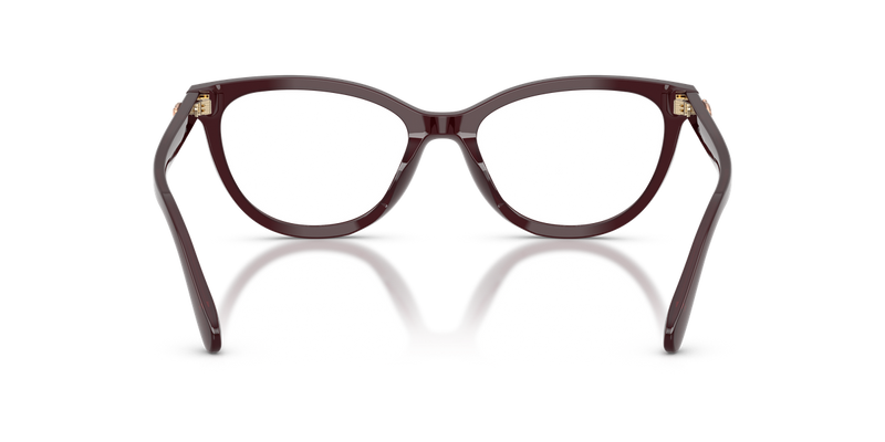 Coach HC6304U in Transparent Dark Cherry - Temple Detail