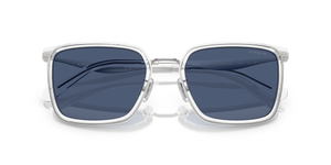 Silver/Transparent Clear / Blue Solid (945580)