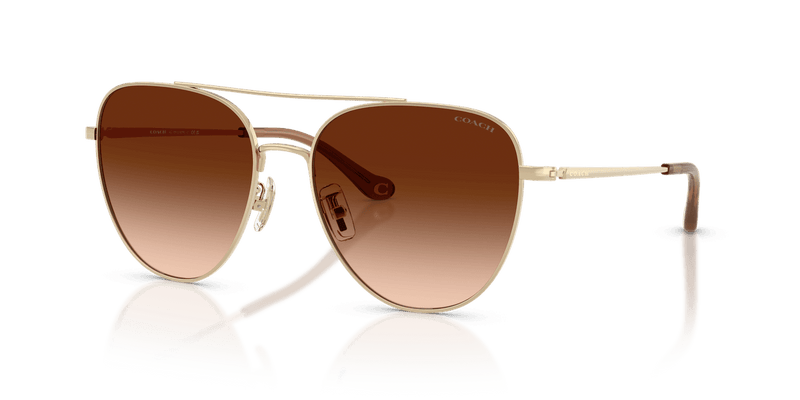 Coach CBZ89 in Shiny Light Gold / Brown Gradient (900574) - Alternate View