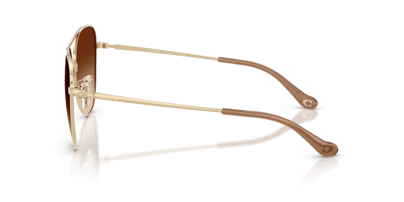 Coach CBZ89 in Shiny Light Gold / Brown Gradient (900574) - Alternate View