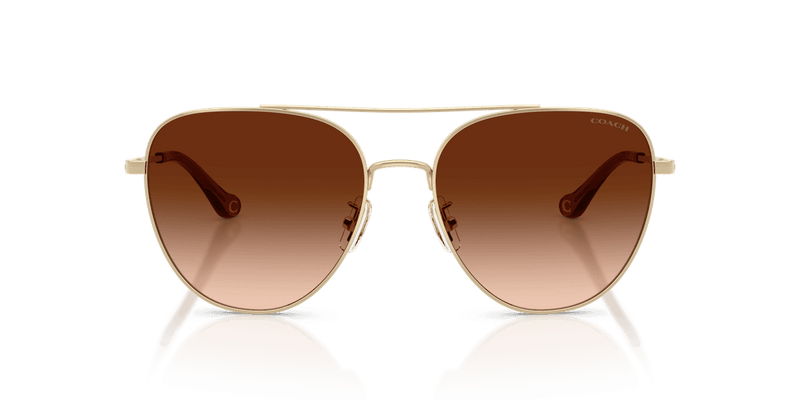Coach CBZ89 in Shiny Light Gold / Brown Gradient (900574) - Alternate View