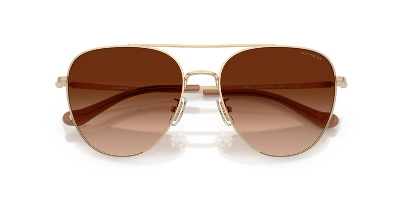 Coach CBZ89 in Shiny Light Gold / Brown Gradient (900574) - Alternate View