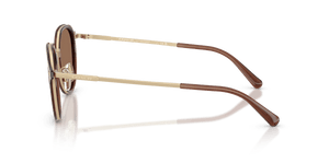 Satin Light Gold / Brown Solid (947473)