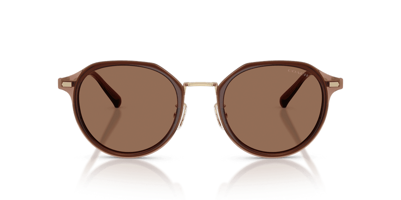 Coach CBZ97 in Satin Light Gold / Brown Solid (947473) - Alternate View