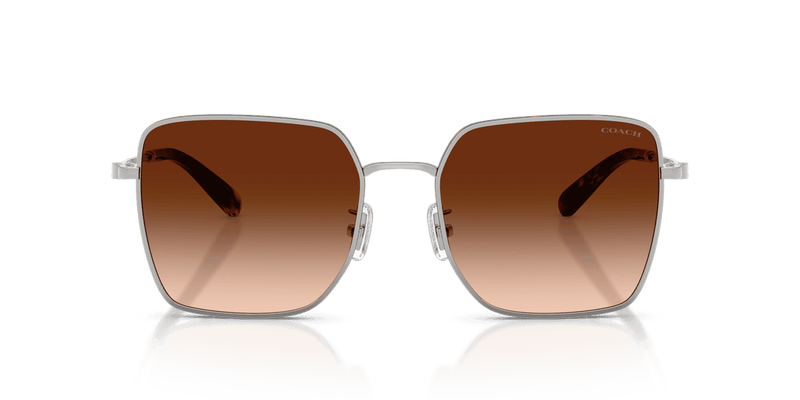 Coach CBZ51 in Silver/Dark Tortoise / Brown Gradient (94775M) - Alternate View