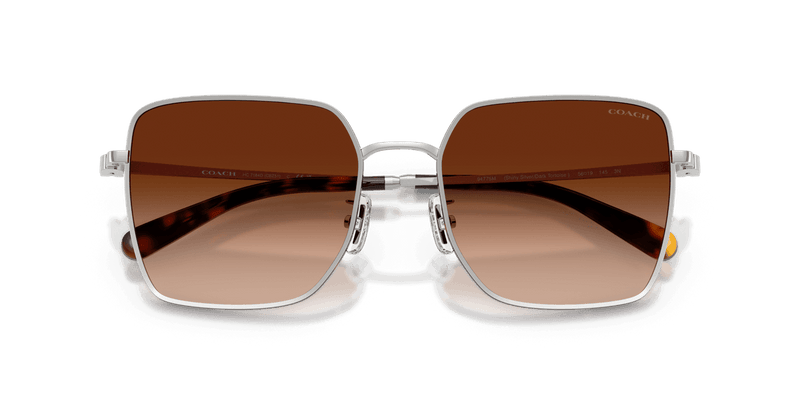 Coach CBZ51 in Silver/Dark Tortoise / Brown Gradient (94775M) - Alternate View