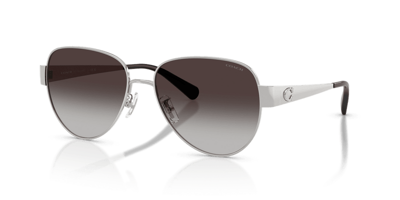 Coach CDP37 in Shiny Silver / Grey Gradient (90018G) - Front View