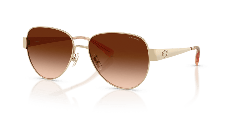 Coach CDP37 in Shiny Light Gold / Brown Gradient (900574) - Alternate View