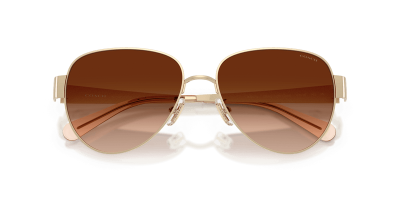 Coach CDP37 in Shiny Light Gold / Brown Gradient (900574) - Alternate View