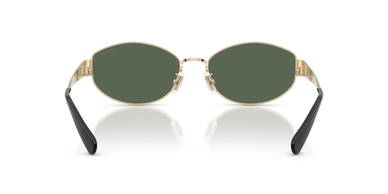 Coach CDP44 in Shiny Light Gold / Dark Green Solid (900571) - Alternate View