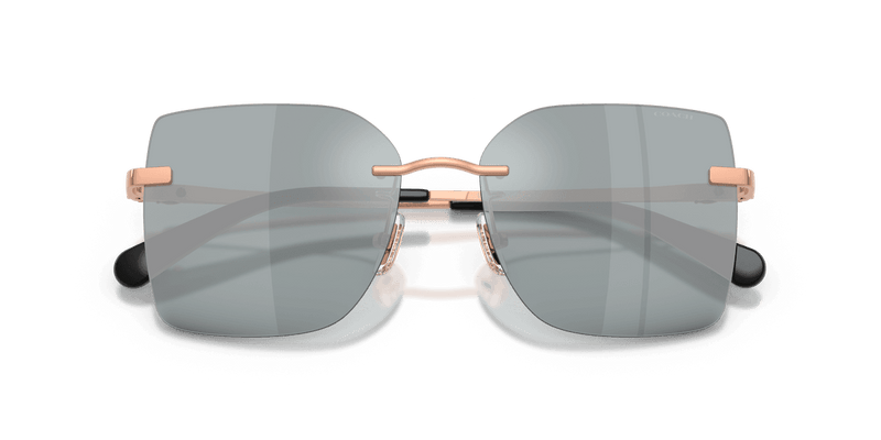 Coach CDP45 in Shiny Rose Gold / Grey Mirror (94071U) - Alternate View