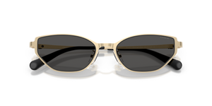 Shiny Light Gold / Grey Solid (900130)
