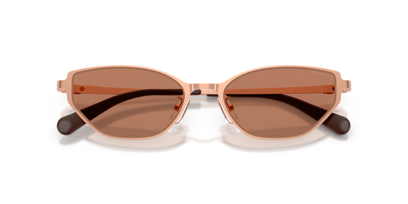 Coach CFU22 in Shiny Rose Gold - Side View