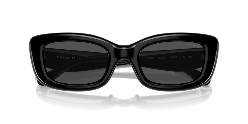 Coach CR610 in Black / Grey Solid (500287) - Side View