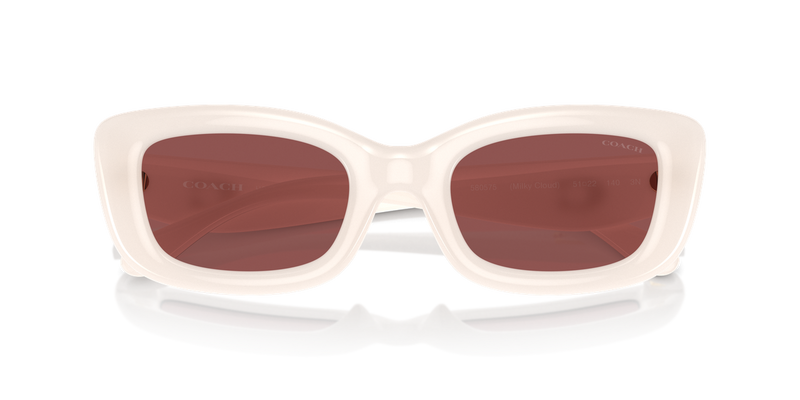 Coach CR610 in Milky Cloud / Wine (580575) - Alternate View
