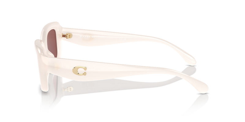 Coach CR610 in Milky Cloud / Wine (580575) - Alternate View