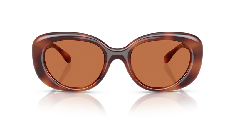 Coach CR609 in Caramel Tortoise / Brown Solid (577473) - Alternate View