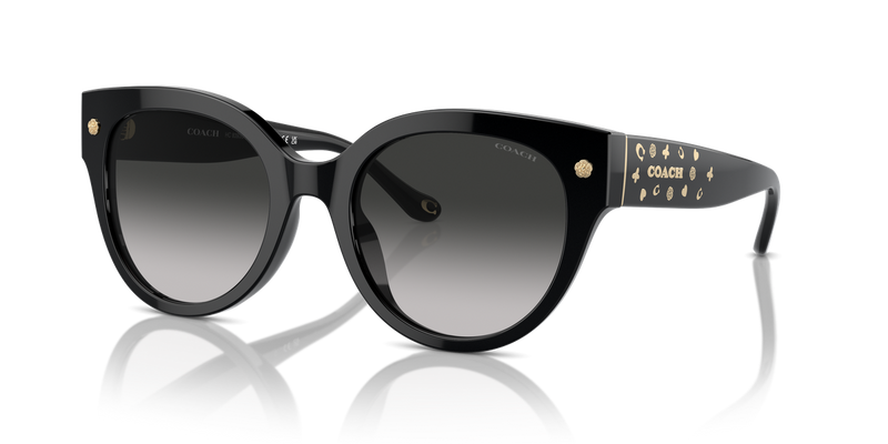 Coach CR612 in Black / Grey Gradient (50023C) - Front View