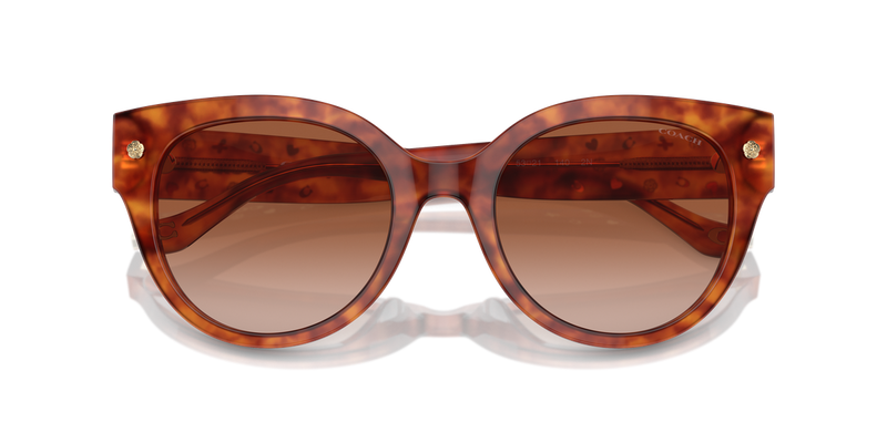 Coach CR612 in Caramel Tortoise / Brown Gradient (577413) - Alternate View