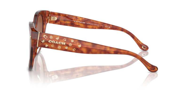 Coach CR612 in Caramel Tortoise / Brown Gradient (577413) - Alternate View