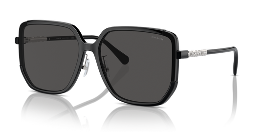 Coach CR635 - Black / Grey Solid (500287)