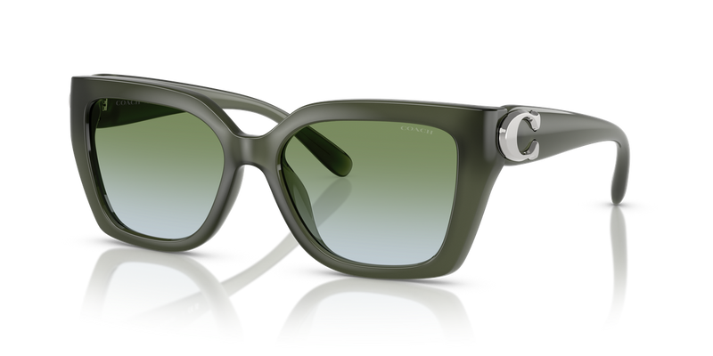 Coach CW195 in Milky Moss / Moss Aqua Gradient (584017) - Alternate View