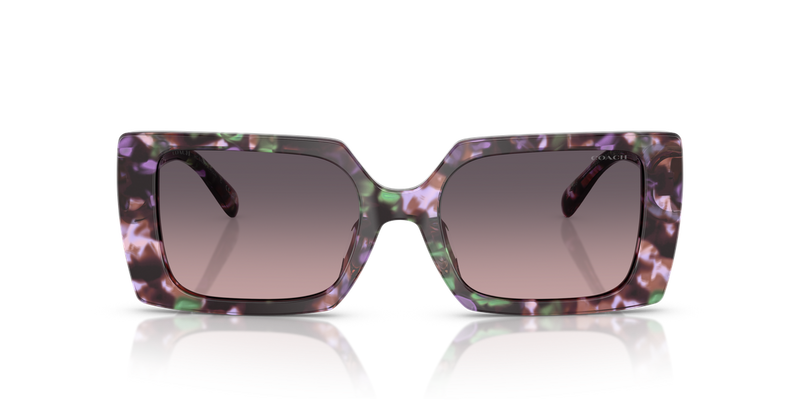 Coach CW224 in Amethyst Pearl Tortoise / Smoke Purple Gradient (584346) - Alternate View