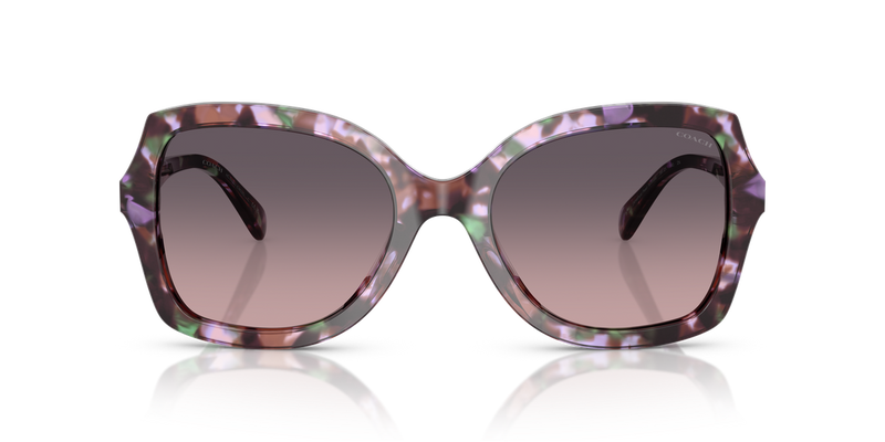 Coach CW225 in Amethyst Pearl Tortoise / Smoke Purple Gradient (584346) - Alternate View