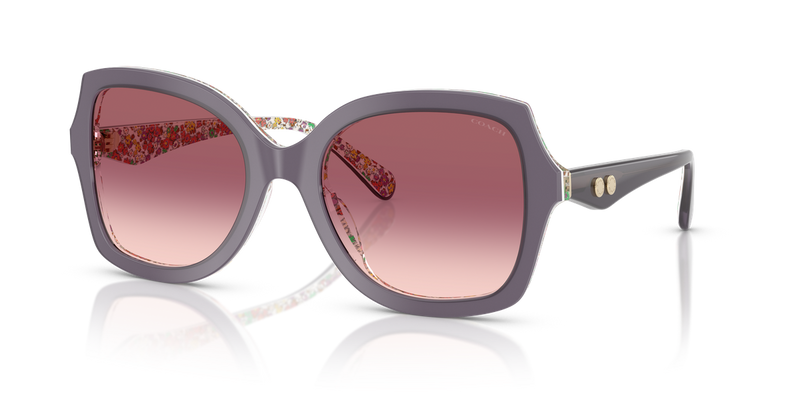 Coach CW225 in Milky Violet/Floral Field / Purple Pink Gradient (58957W) - Alternate View
