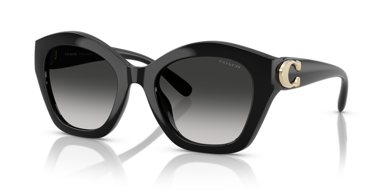 Coach CAD31 in Black / Grey Gradient (50023C) - Front View
