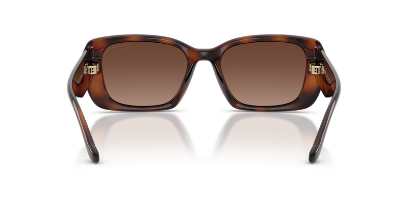 Coach CBY82 in Dark Tortoise / Brown Gradient Polarized (5120T5) - Alternate View