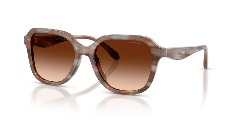 Coach CBY89 in Striated Redwood/Maple / Brown Gradient (590174) - Alternate View