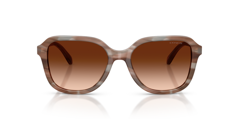 Coach CBY89 in Striated Redwood/Maple / Brown Gradient (590174) - Alternate View
