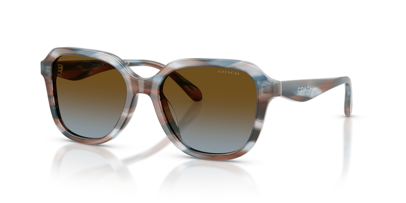 Coach CBY87 in Striated Maple/Blueberry / Brown Blue Gradient (589913) - Alternate View