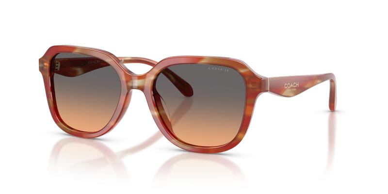 Coach CBY87 in Striated Chestnut / Smokey Peach Gradient (590018) - Alternate View