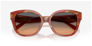Striated Chestnut / Smokey Peach Gradient (590018)