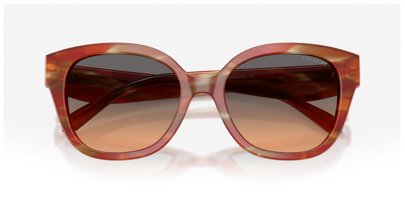 Coach CBY94 in Striated Chestnut / Smokey Peach Gradient (590018) - Alternate View