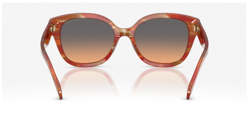 Coach CBY94 in Striated Chestnut / Smokey Peach Gradient (590018) - Alternate View