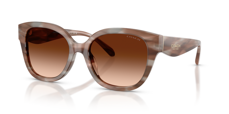 Coach CBY94 in Striated Redwood/Maple / Brown Gradient (590174) - Alternate View