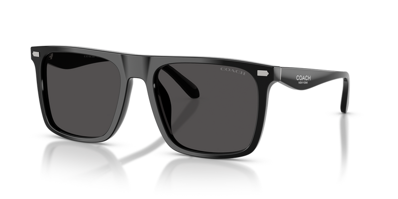 Coach CBY95 in Black / Grey Solid (500287) - Front View