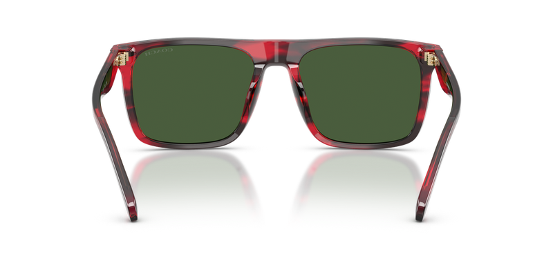 Coach CBY95 in Striated Cherry Oak / Green Solid (590871) - Alternate View