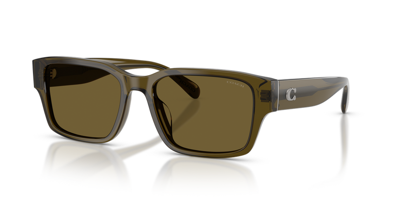Coach CBY96 in Transparent Olive / Green Solid (591073) - Alternate View