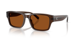 Transparent Brown / Brown Solid (591173)