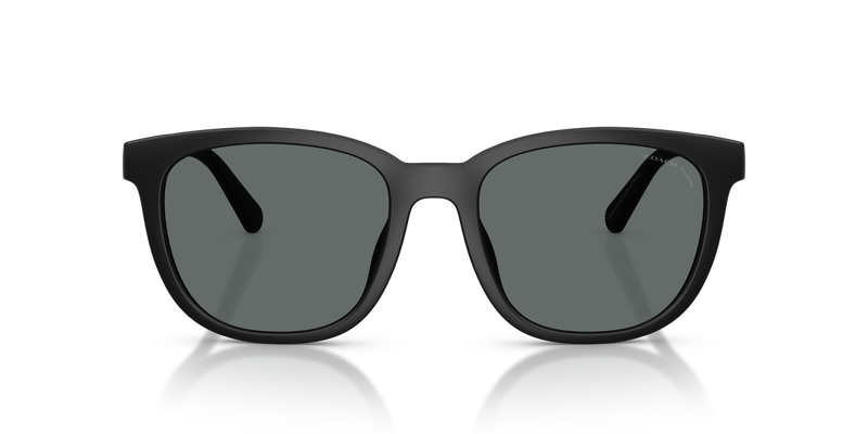 Coach CCA00 in Matte Black / Grey Solid Polarized (500281) - Alternate View