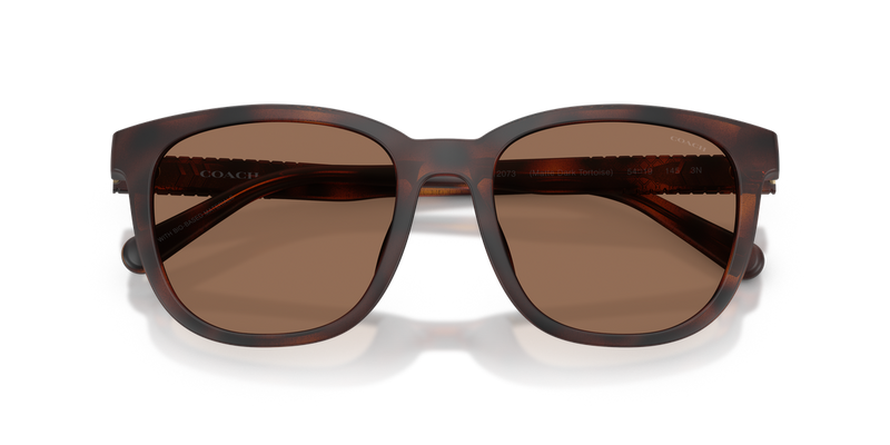 Coach CCA00 in Matte Dark Tortoise / Brown Solid (512073) - Alternate View