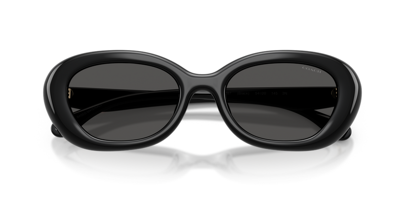 Coach CDP35 in Black / Grey Solid (500287) - Side View