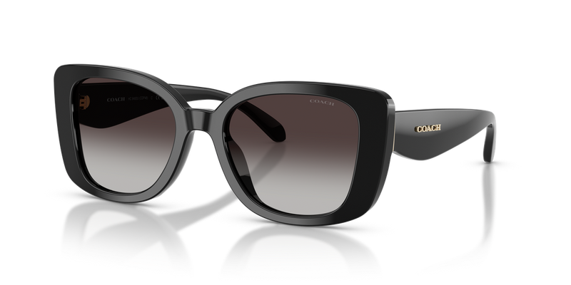Coach CDP48 in Black / Grey Gradient (50028G) - Front View